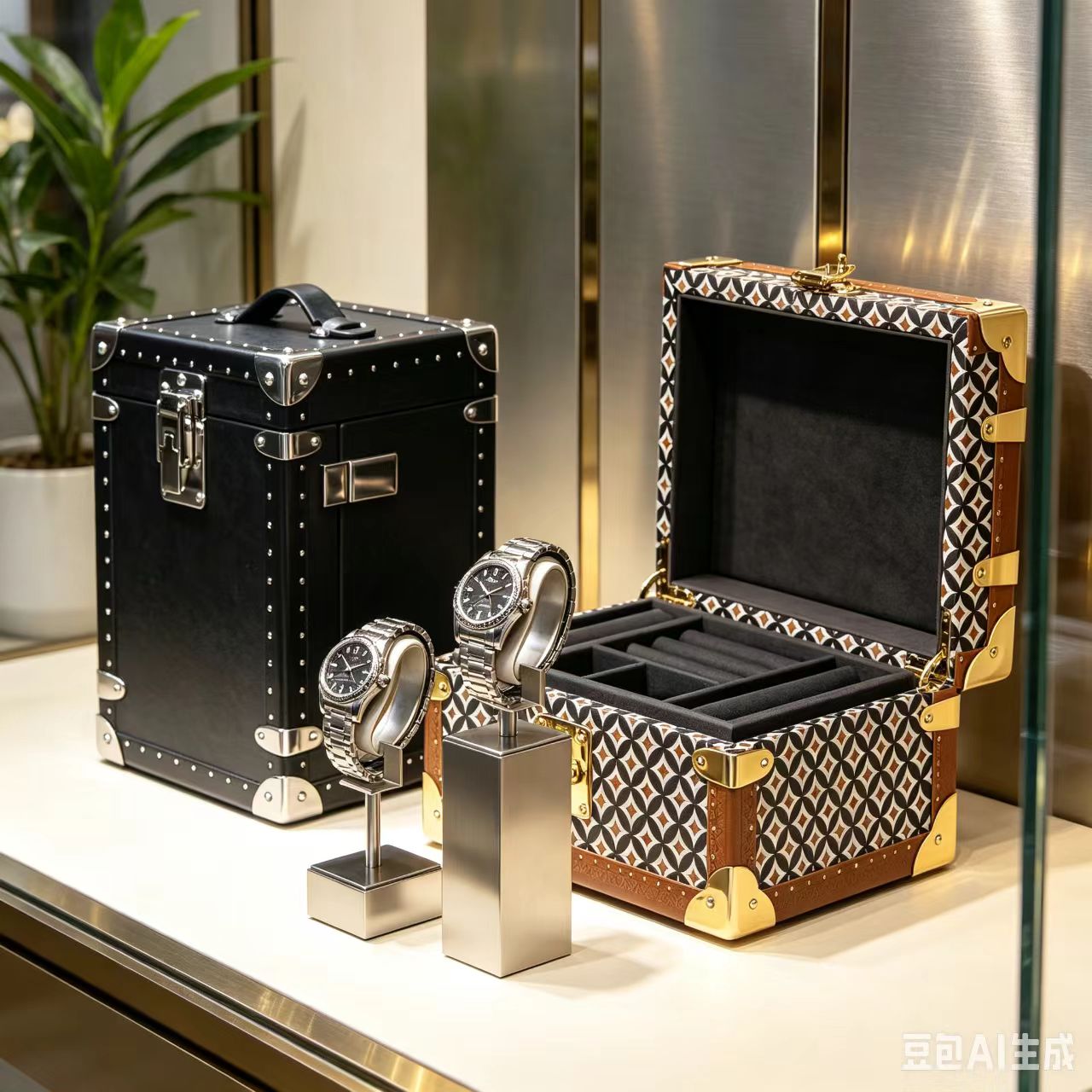 Luxury display case and premium box.